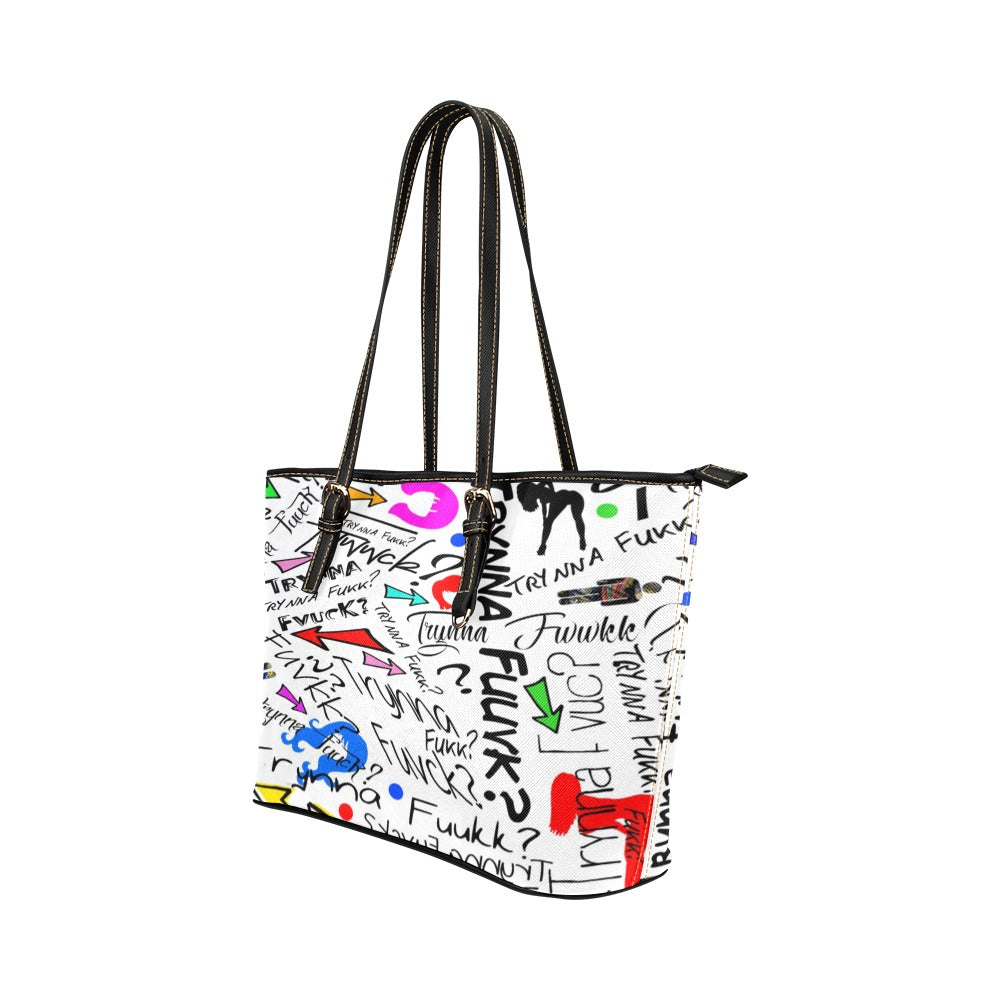 TF White Tote Bag