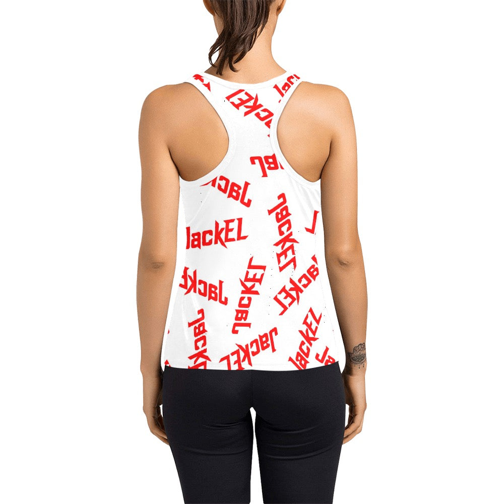 JackEL Red & White Tank