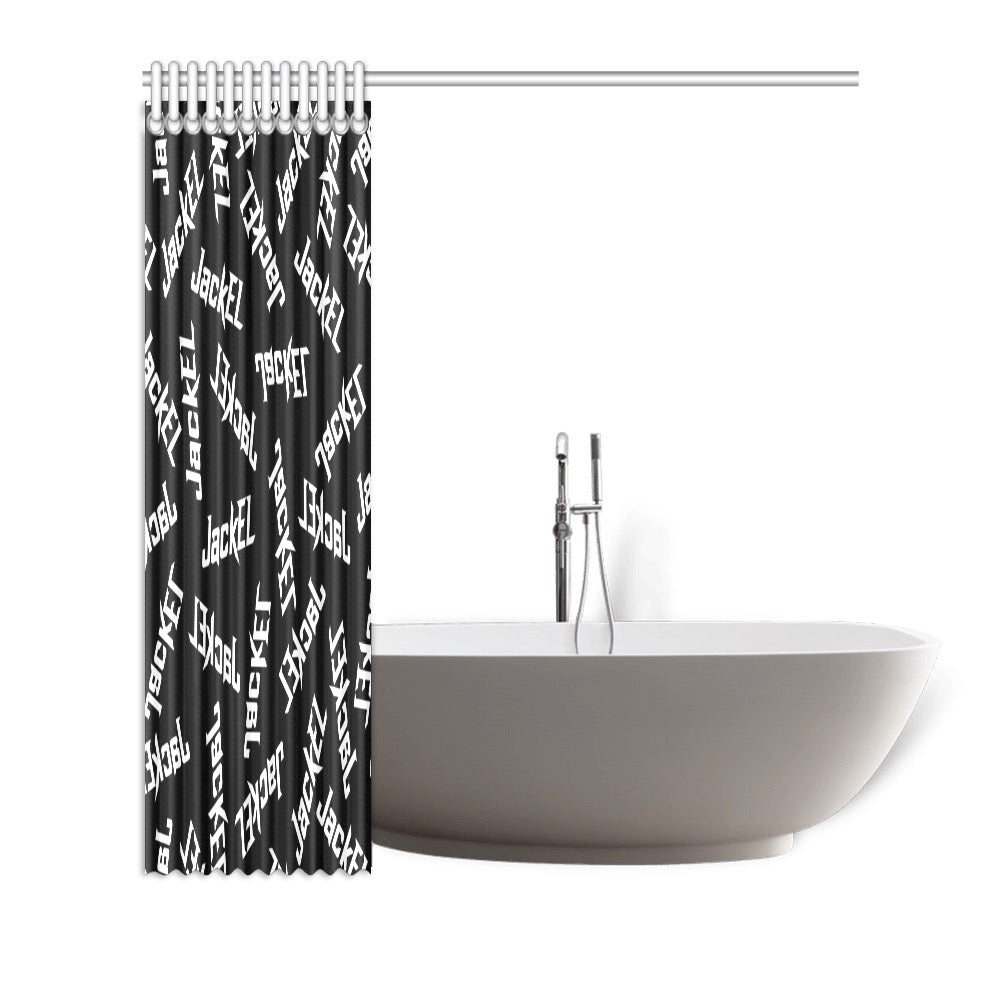 JackEL BNW Shower Curtain