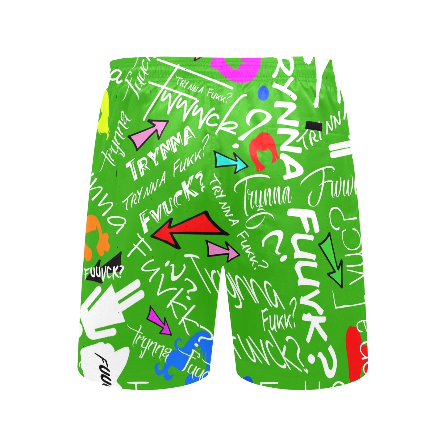 TF Lime Green Beach Shorts