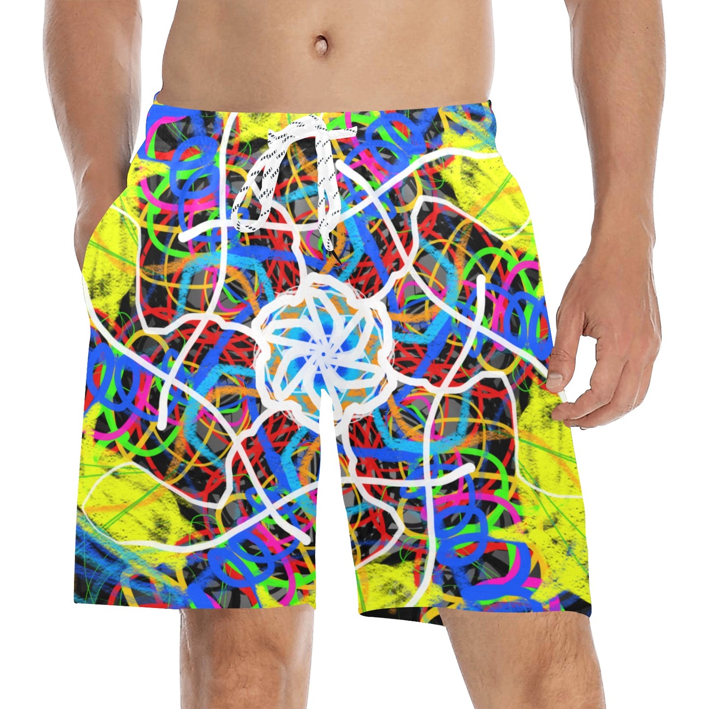 Liquidiscope Beach Shorts