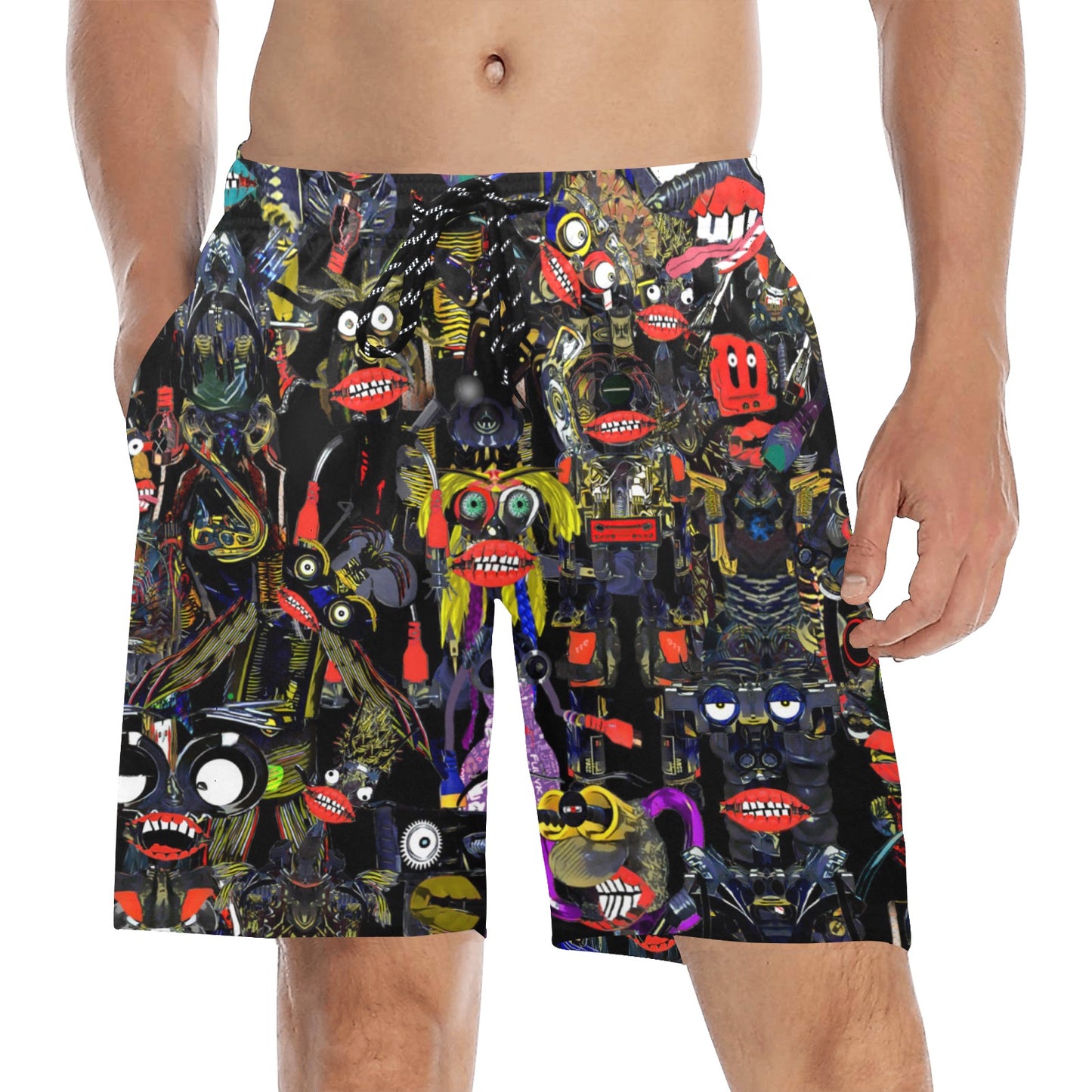 SP Camo 3 Beach Shorts