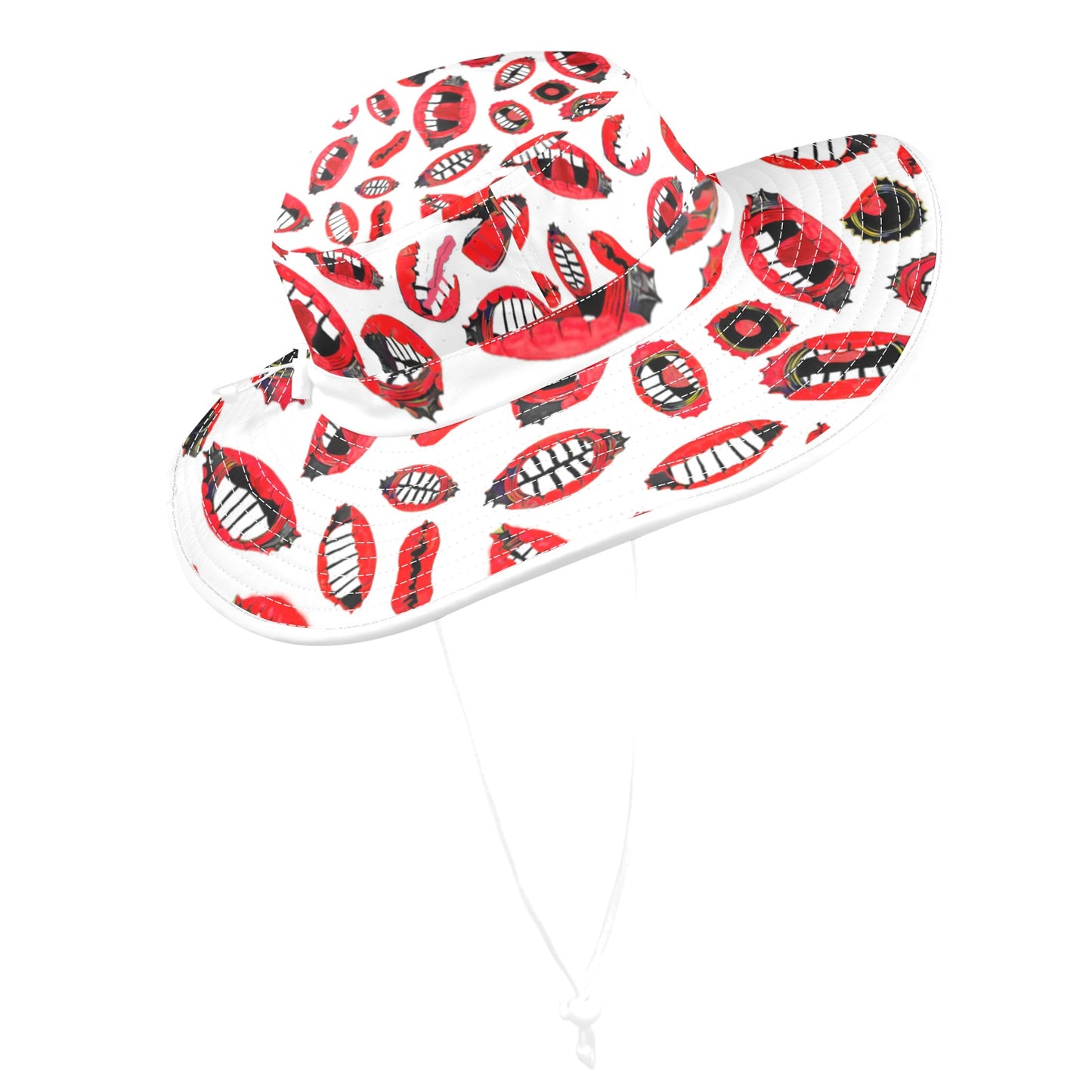 SPU White Mouths Bucket Hat