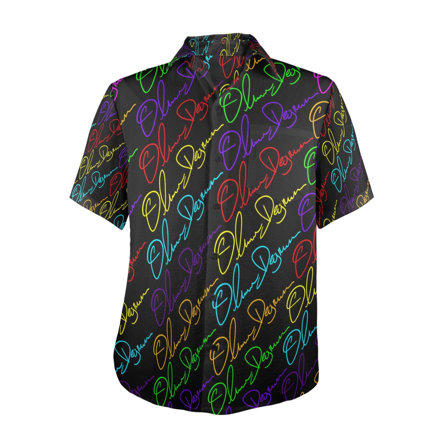 Rainbow Signature Button Down