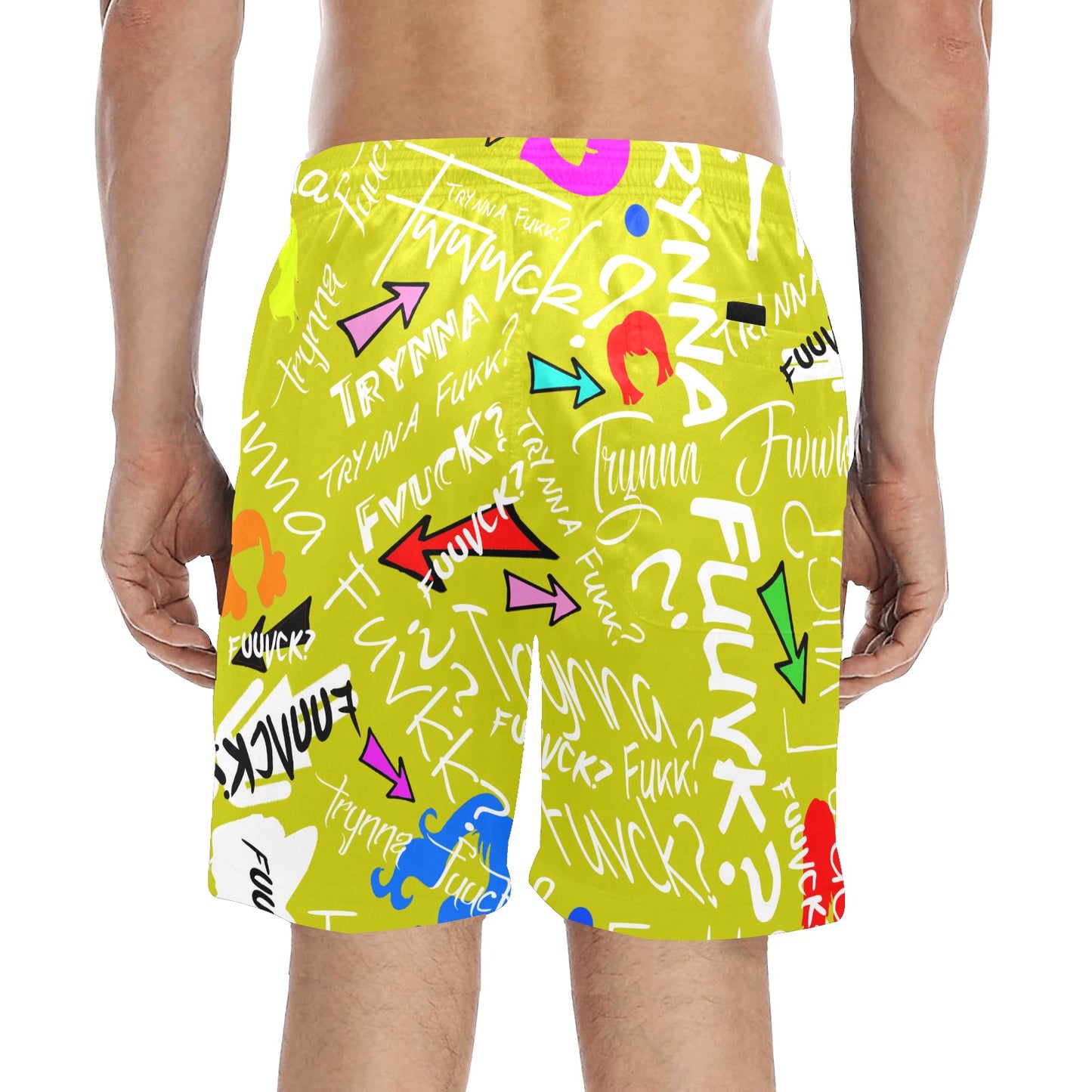 TF Mustard Beach Shorts