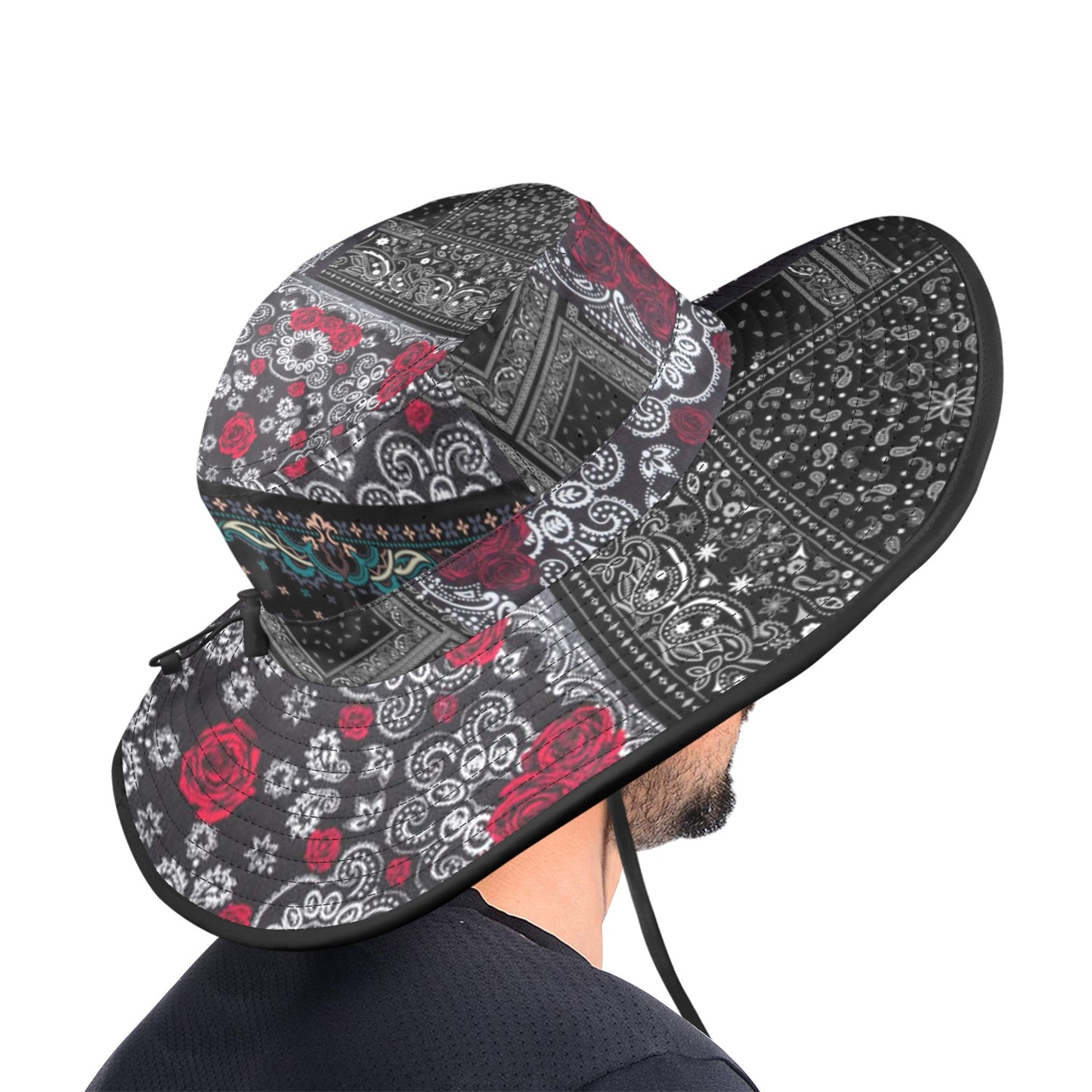 Oriental Paisley Bucket Hat