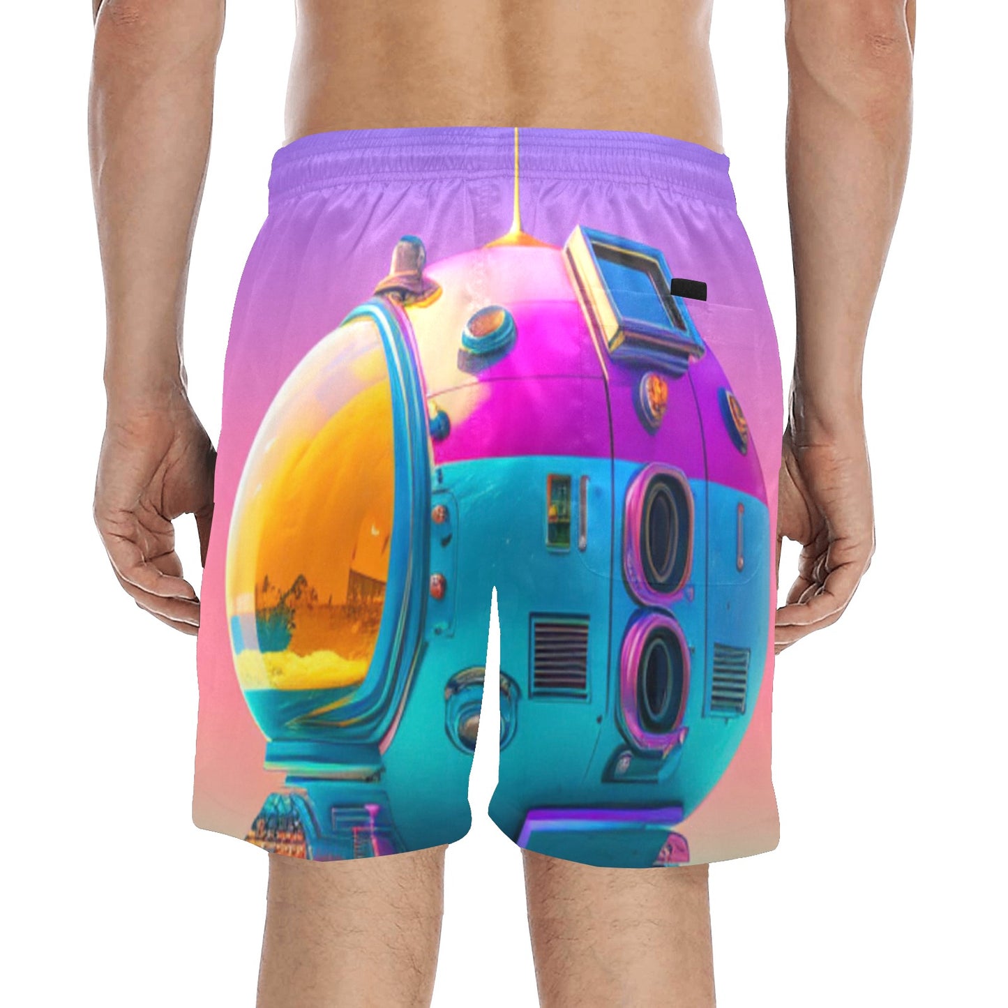 Space Camp Beach Shorts