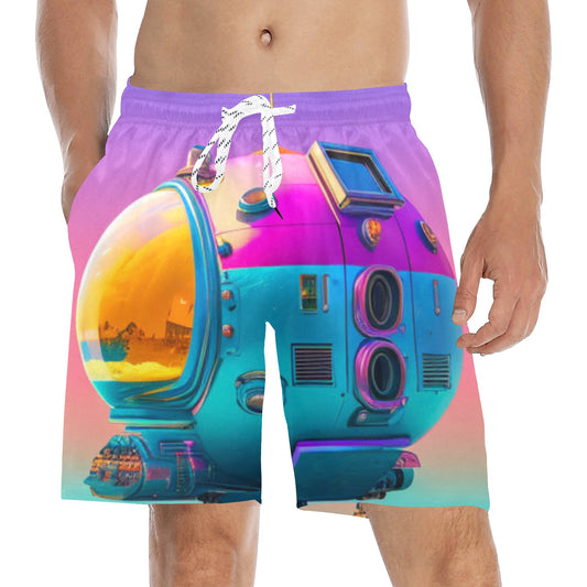 Space Camp Beach Shorts