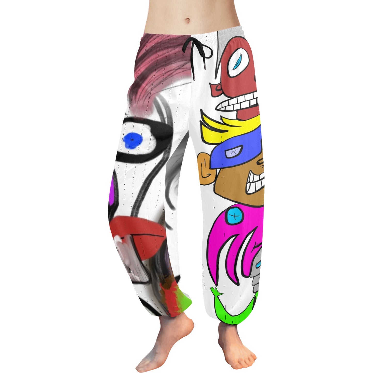 Totem Pole Harem Pants 5