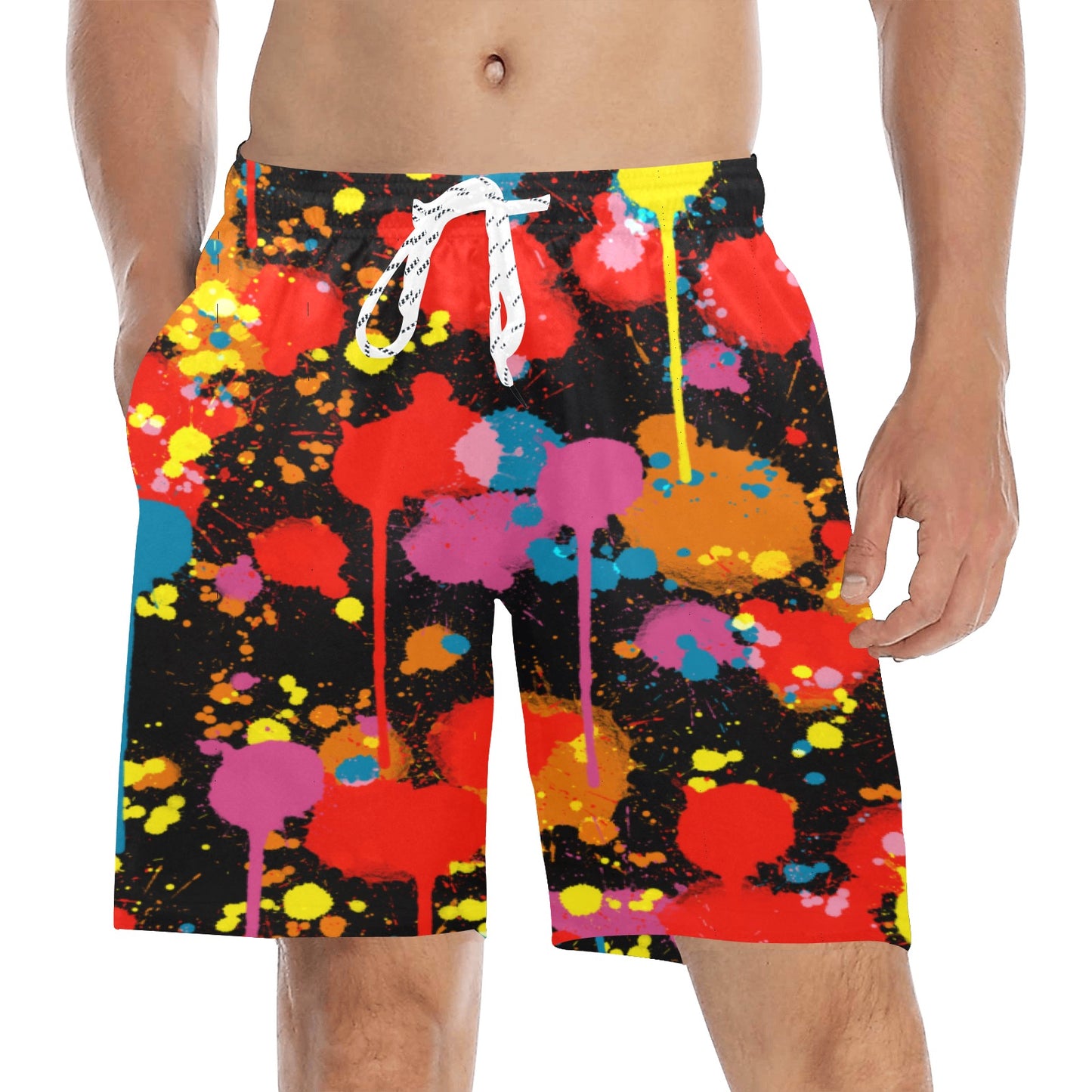 Splatter Beach Shorts