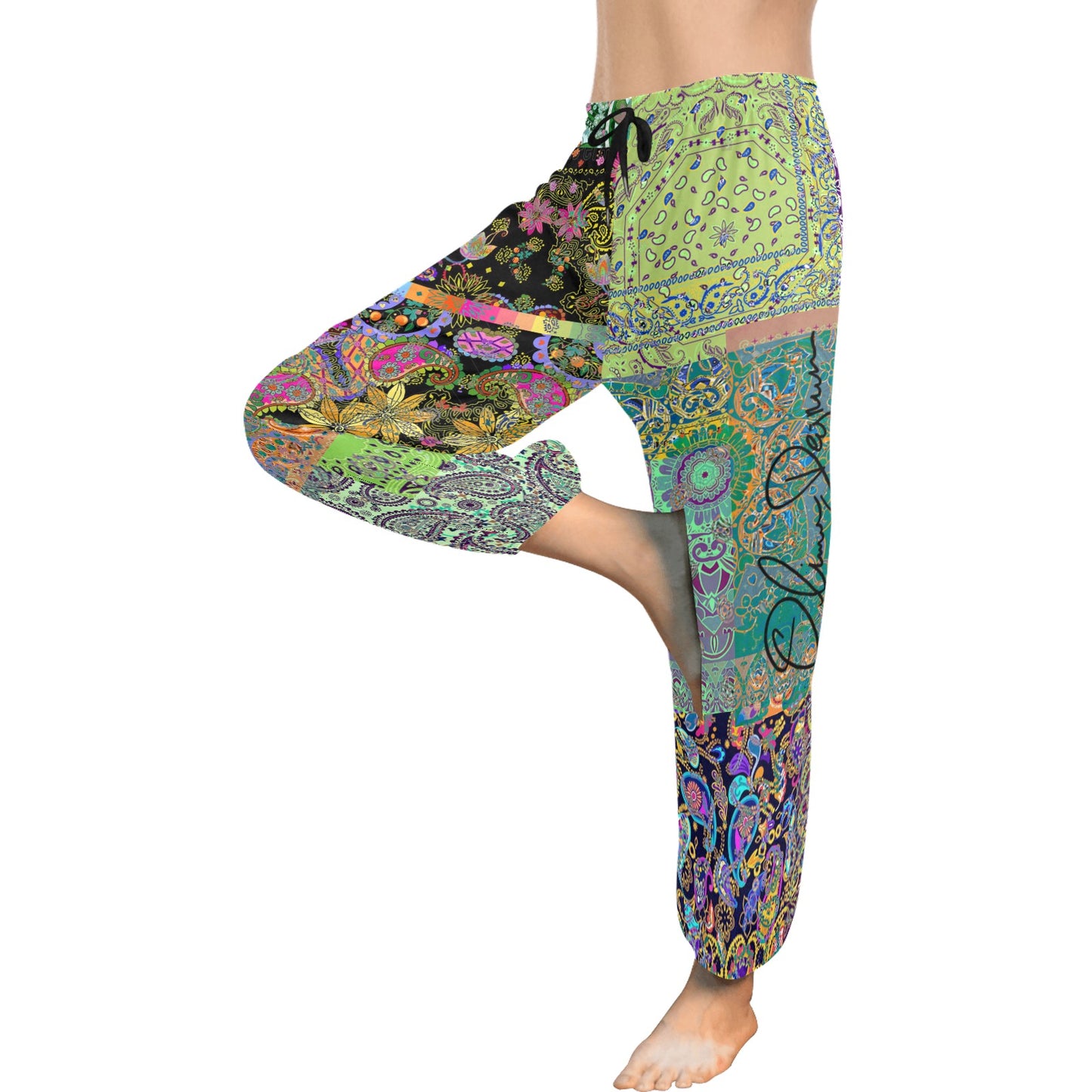 Serendipaisley Harem Pants