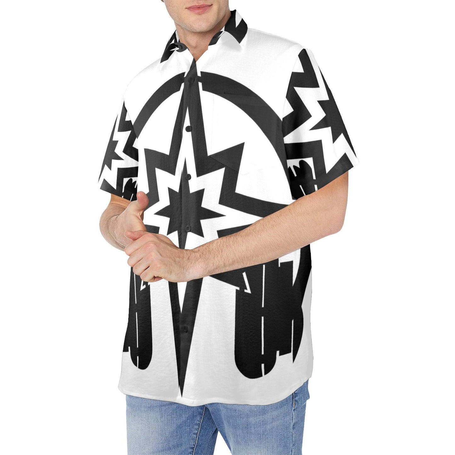 Deaf Star Button Down