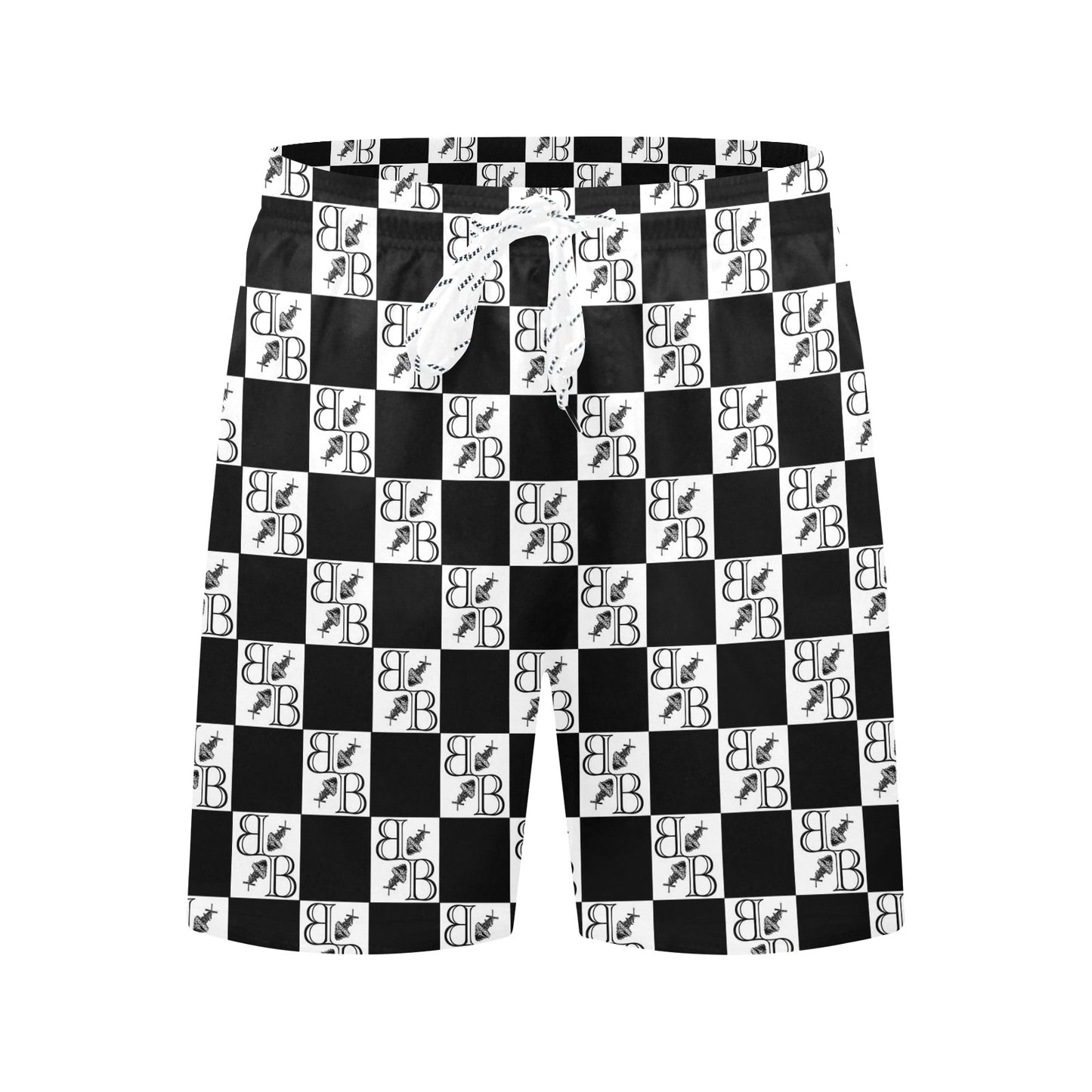 BB Checkered Beach Shorts