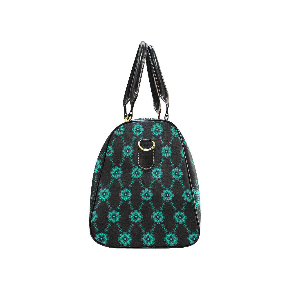 BB Black & Teal Pattern