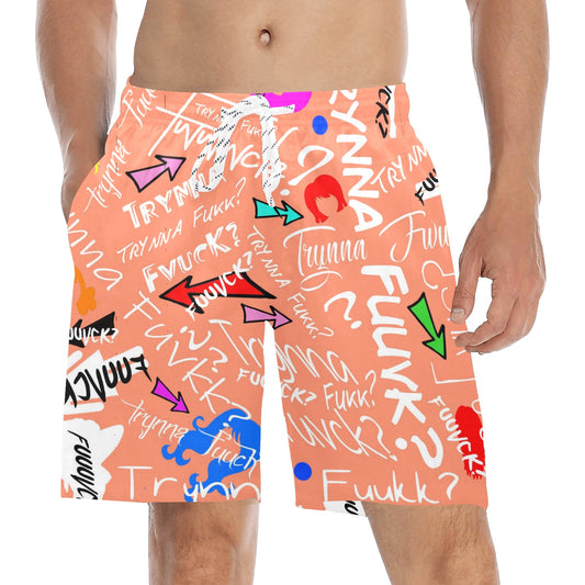 TF Peachy Beach Shorts