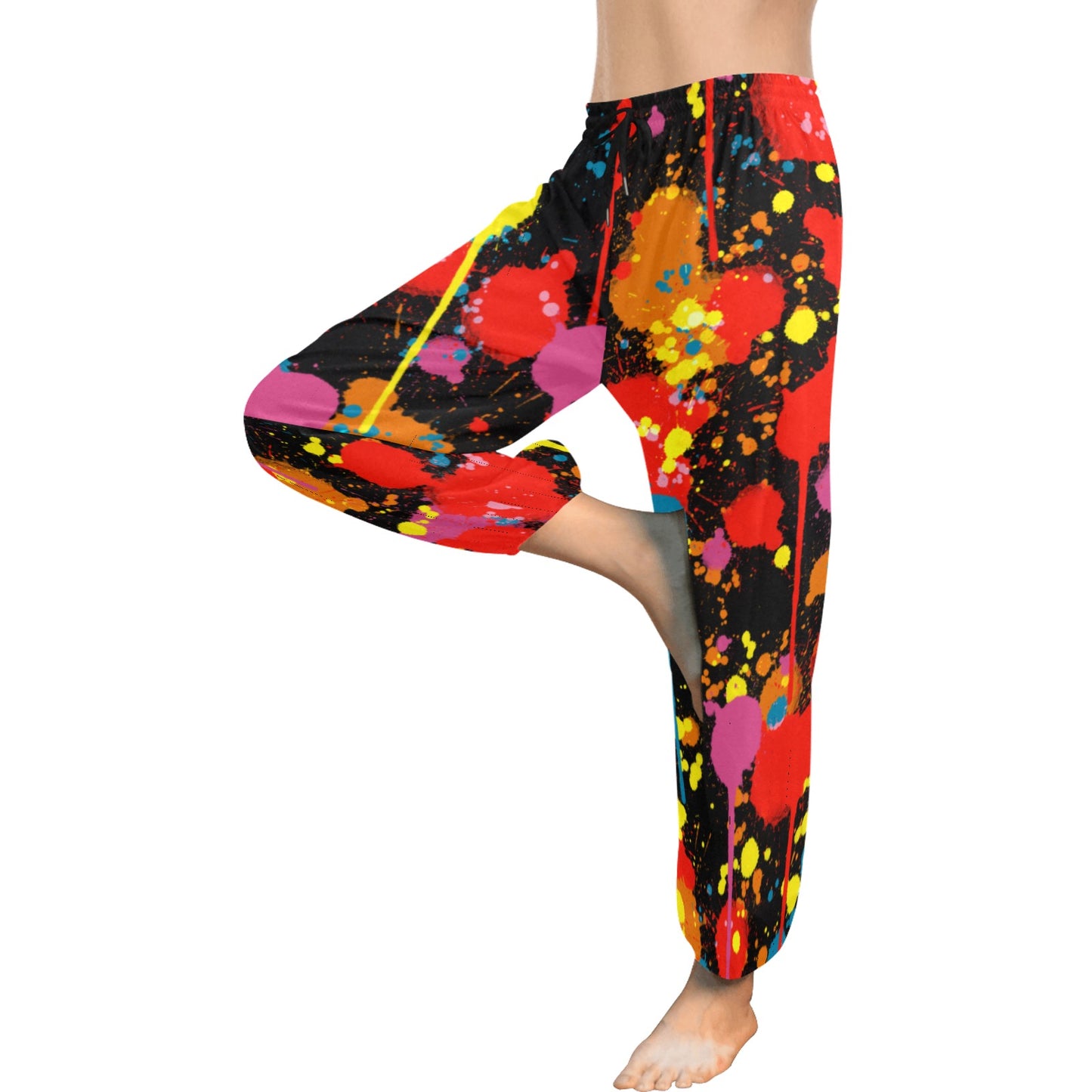 Splatter Harem Pants