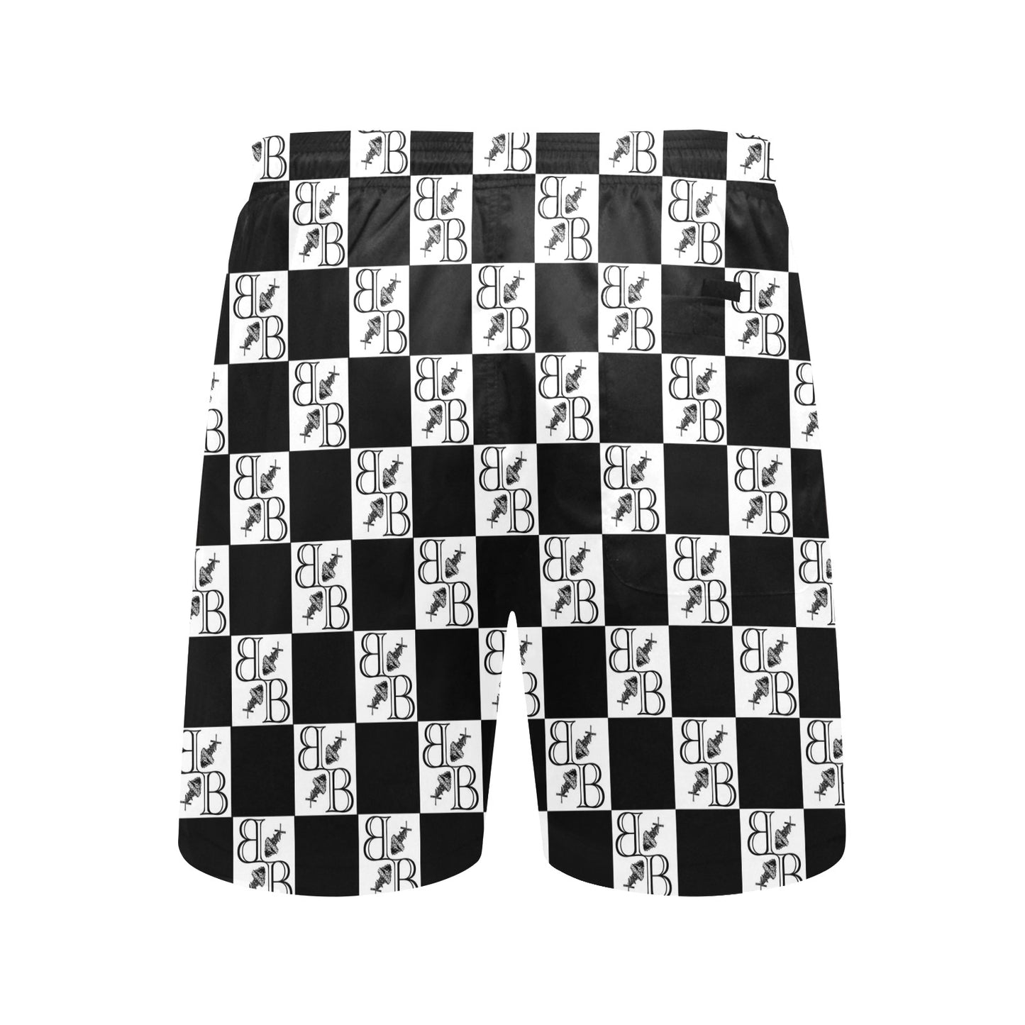 BB Checkered Beach Shorts