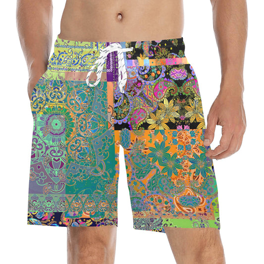 Serendipaisley Beach Shorts