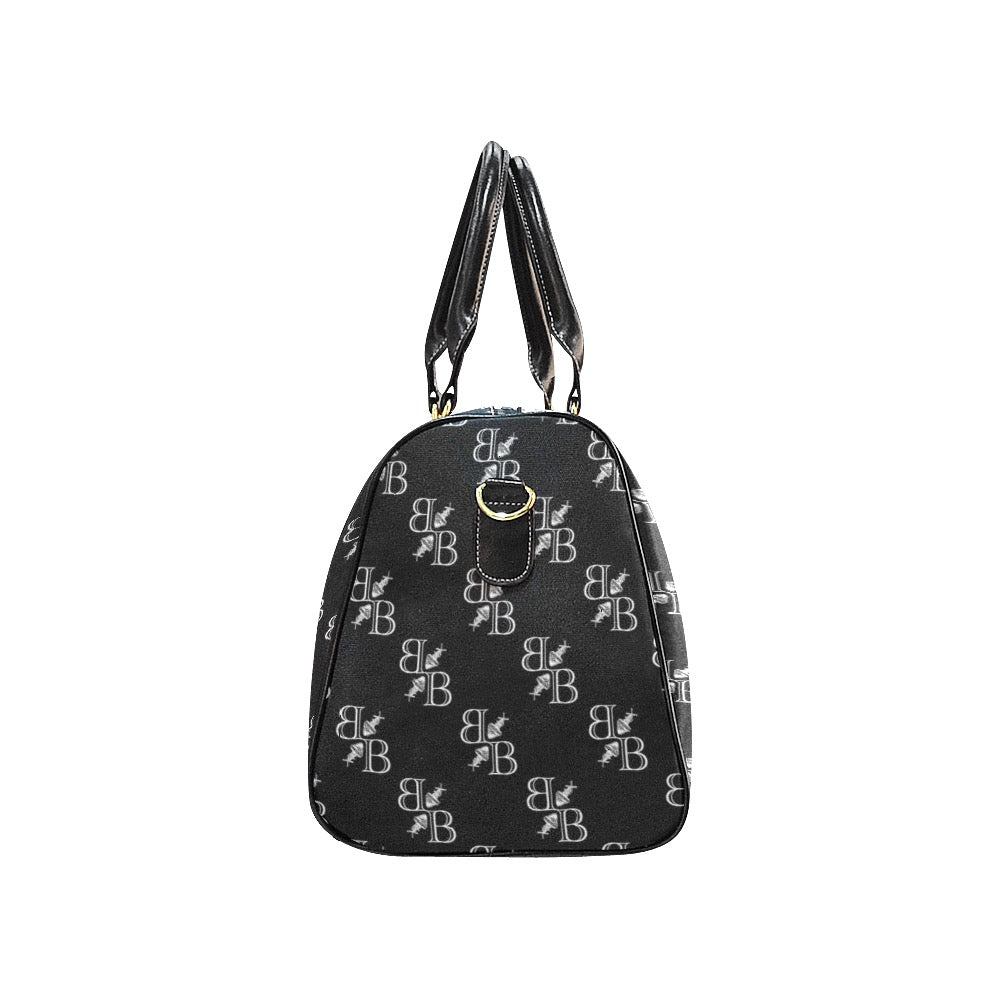BB White Pattern Black