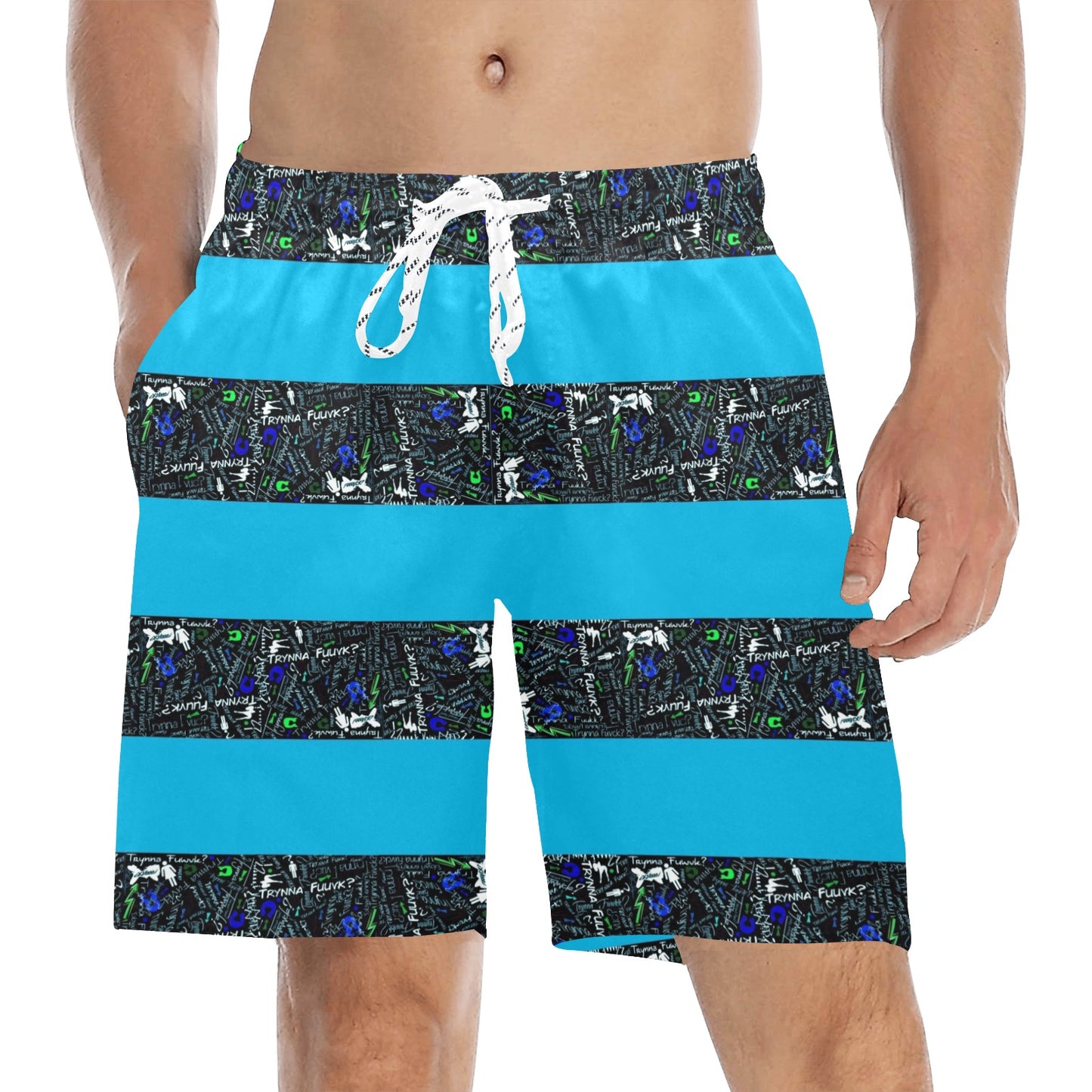 TF MB Stripe Beach Shorts