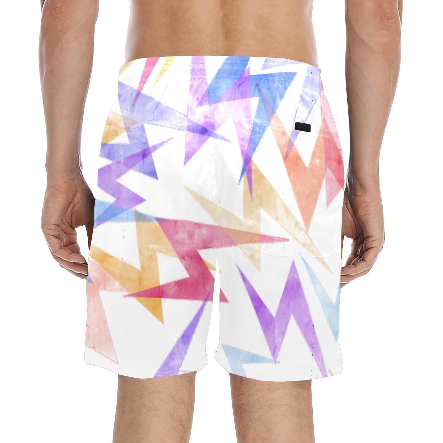 Paper Lightning Beach Shorts