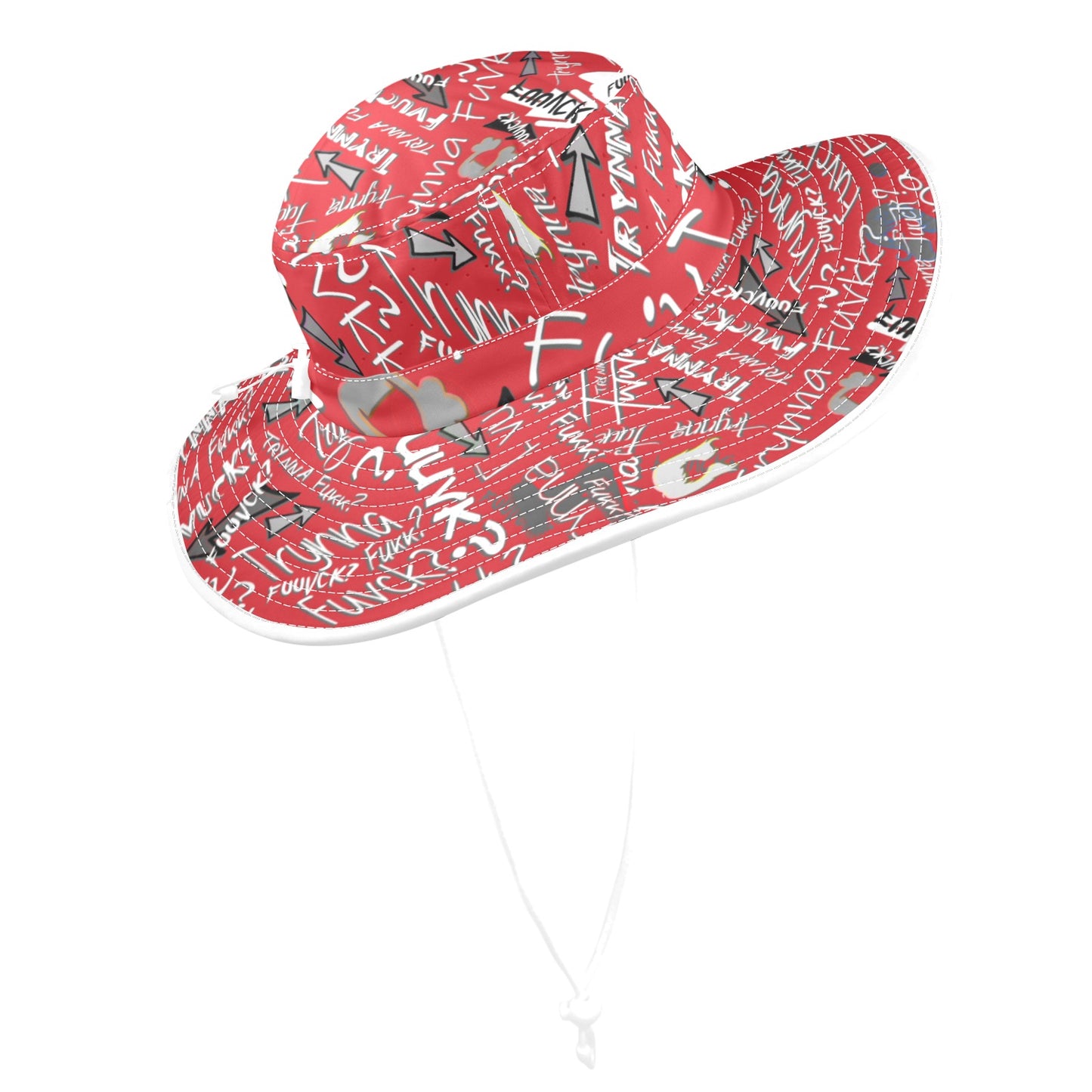 TF Red Bucket Hat