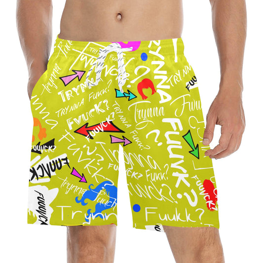 TF Mustard Beach Shorts