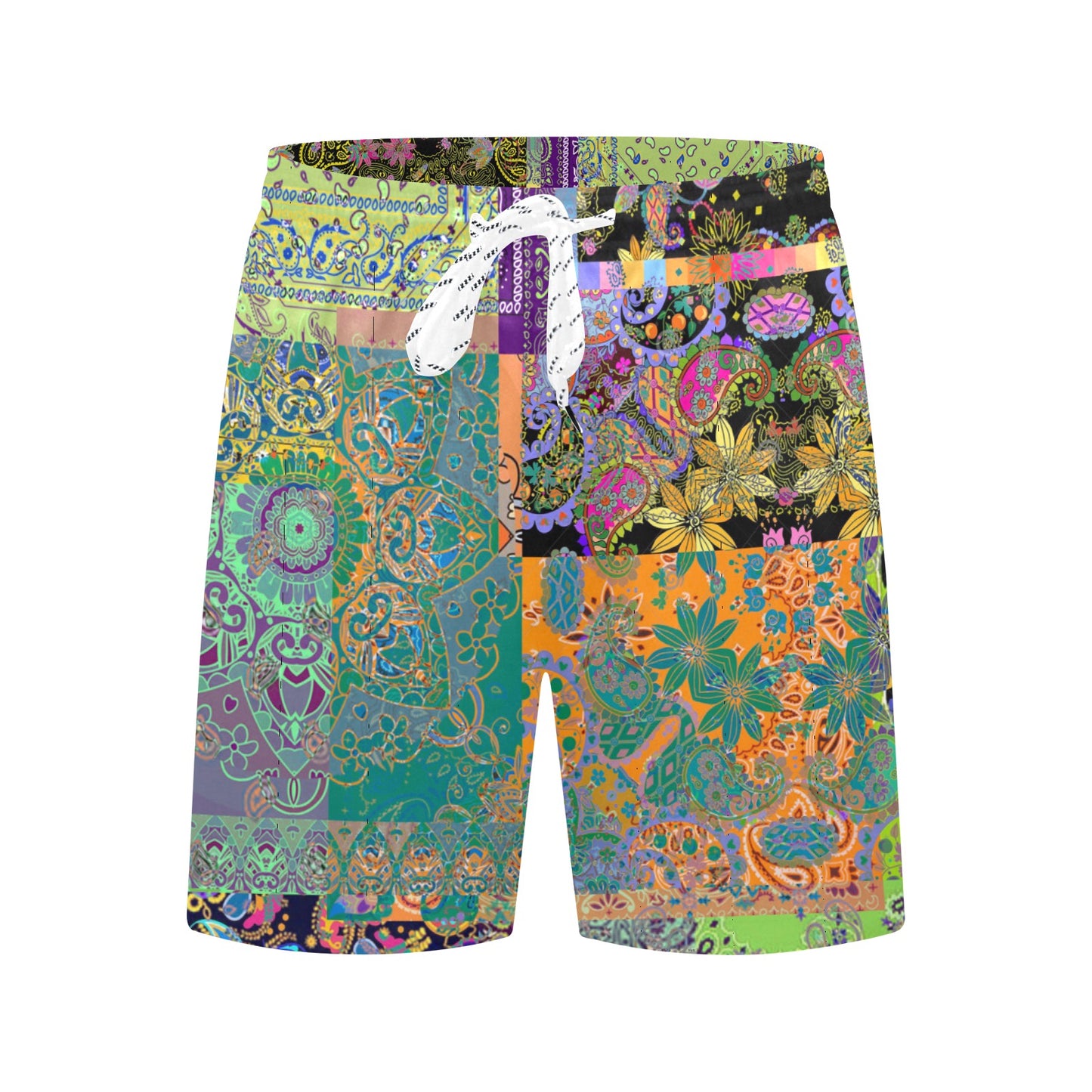 Serendipaisley Beach Shorts