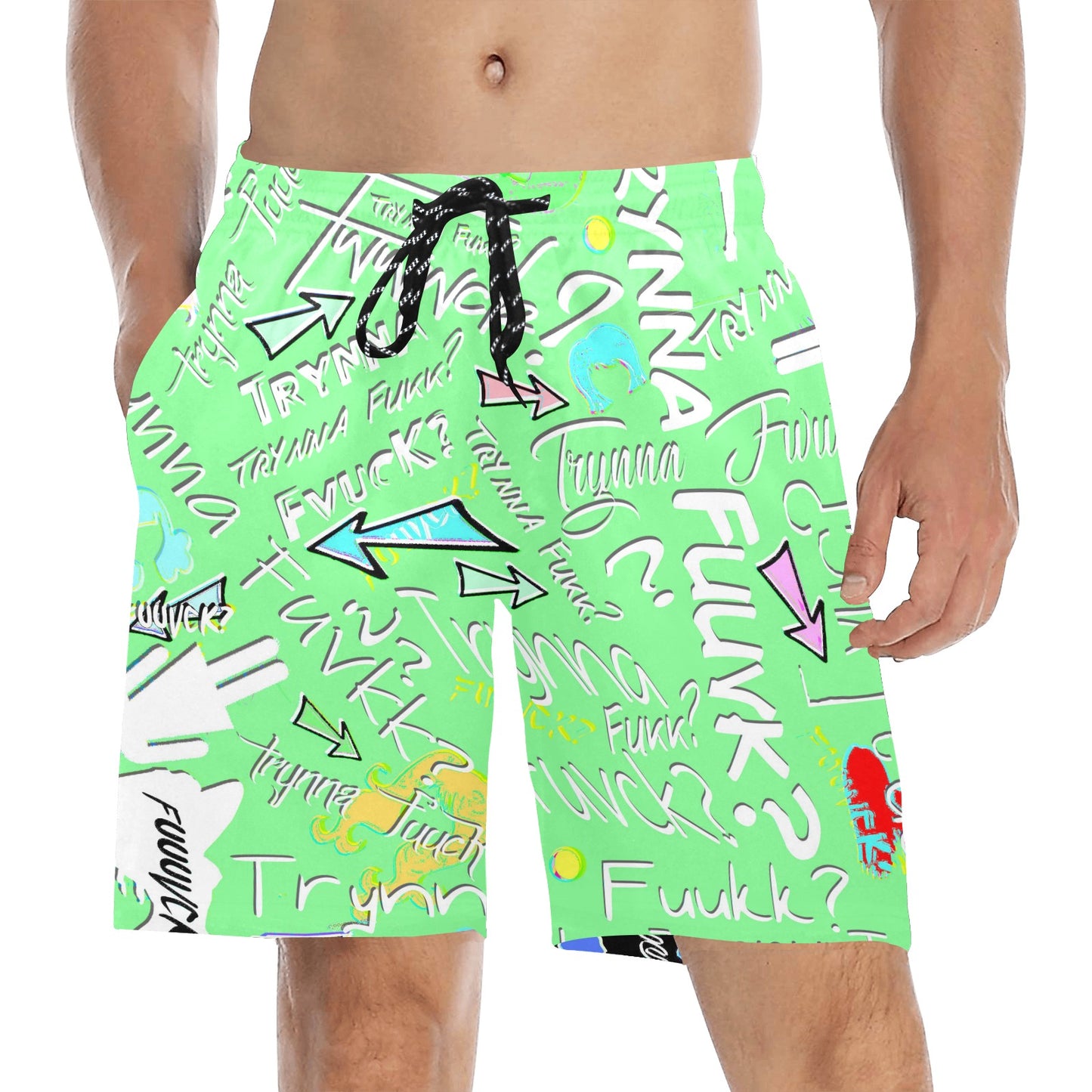 TF Mint Beach Shorts