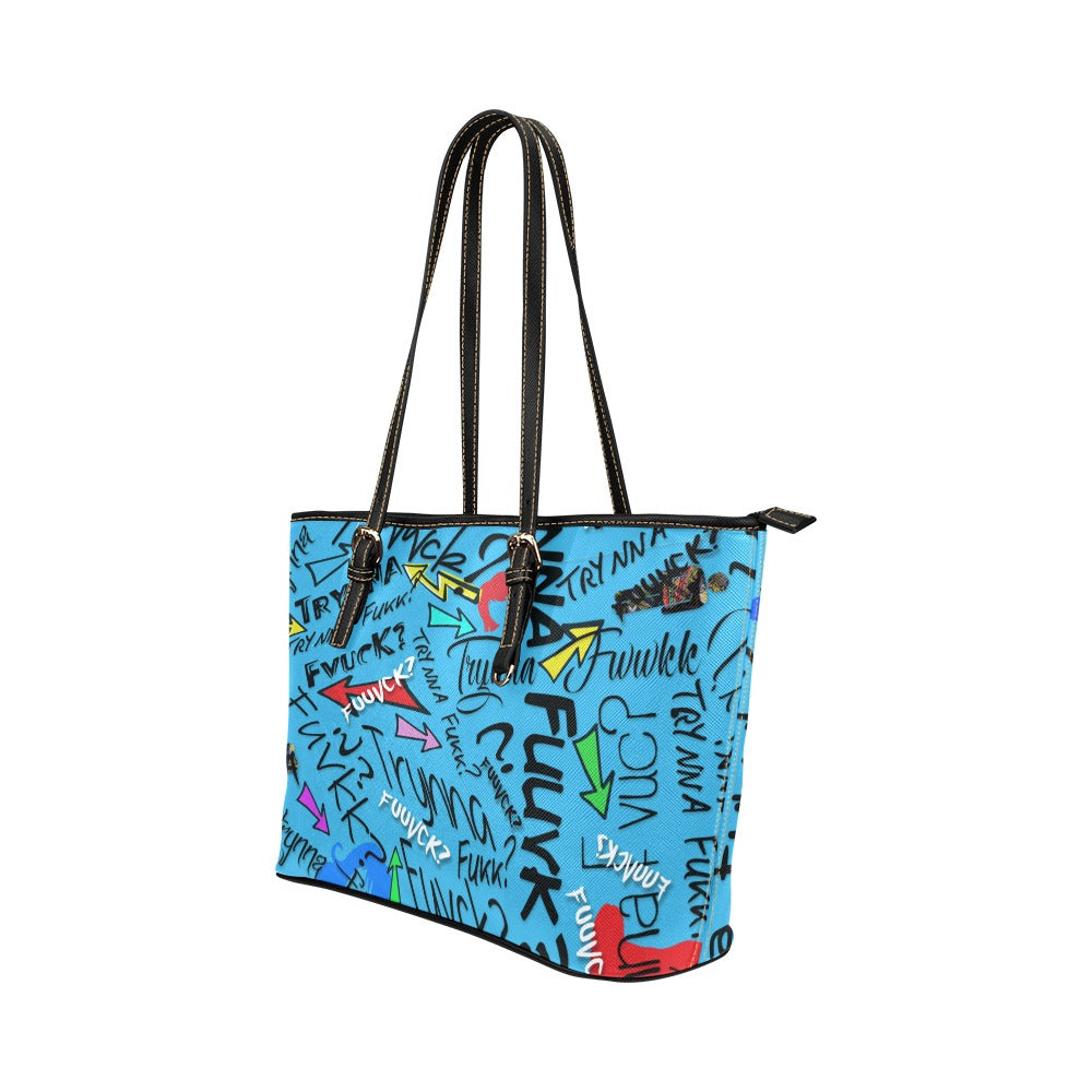 TF Sky Blue Tote Bag