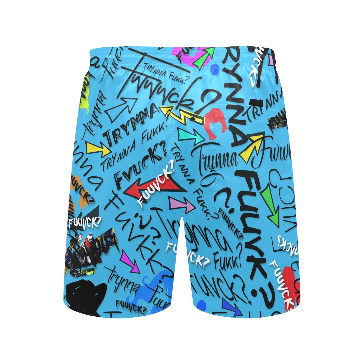 TF Miami Blue Beach Shorts