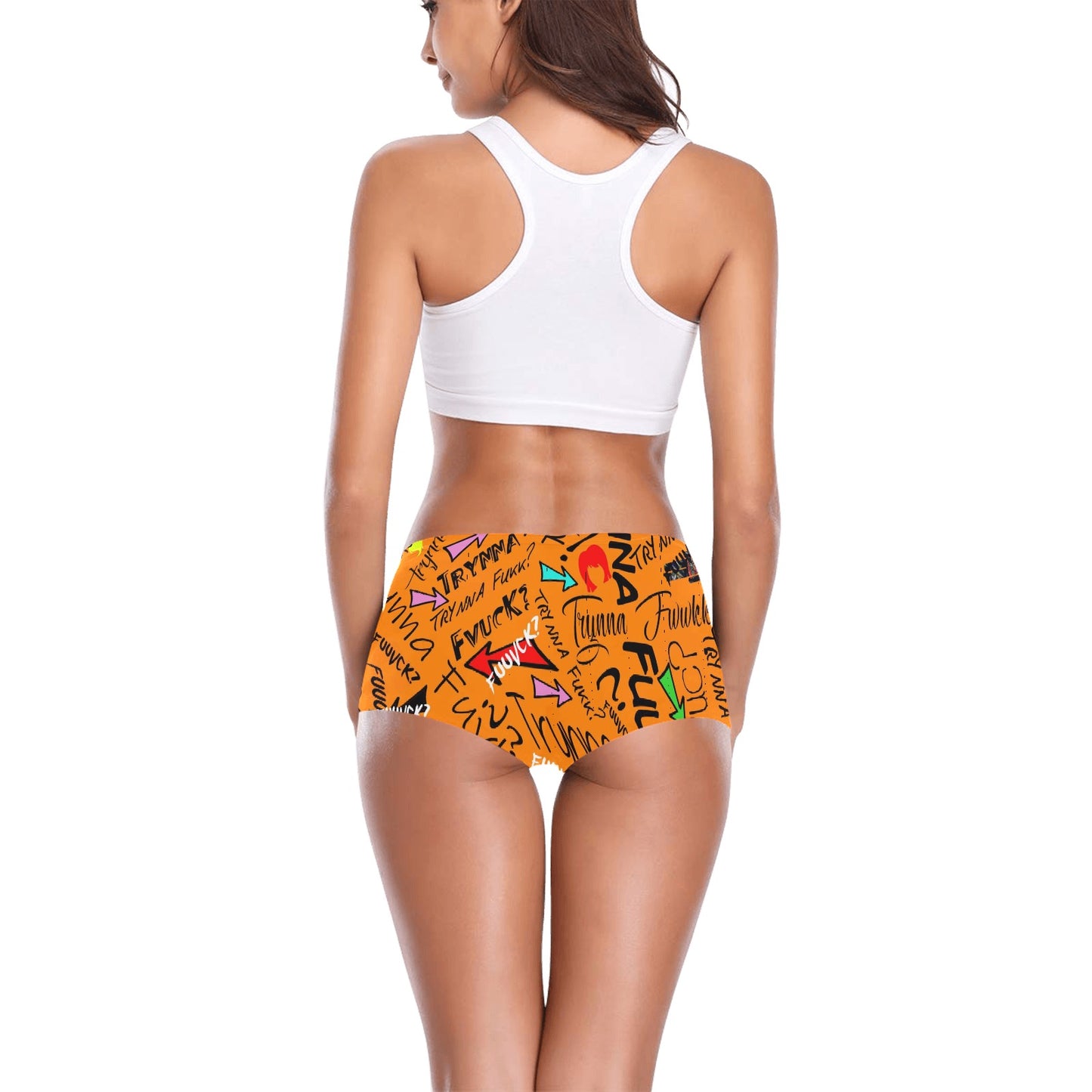 TF Naranja Boy Shorts