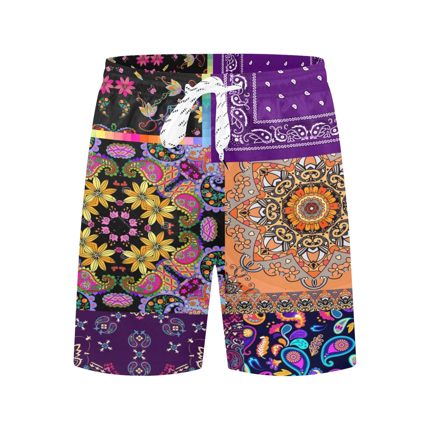 Jaipur Paisley Beach Shorts