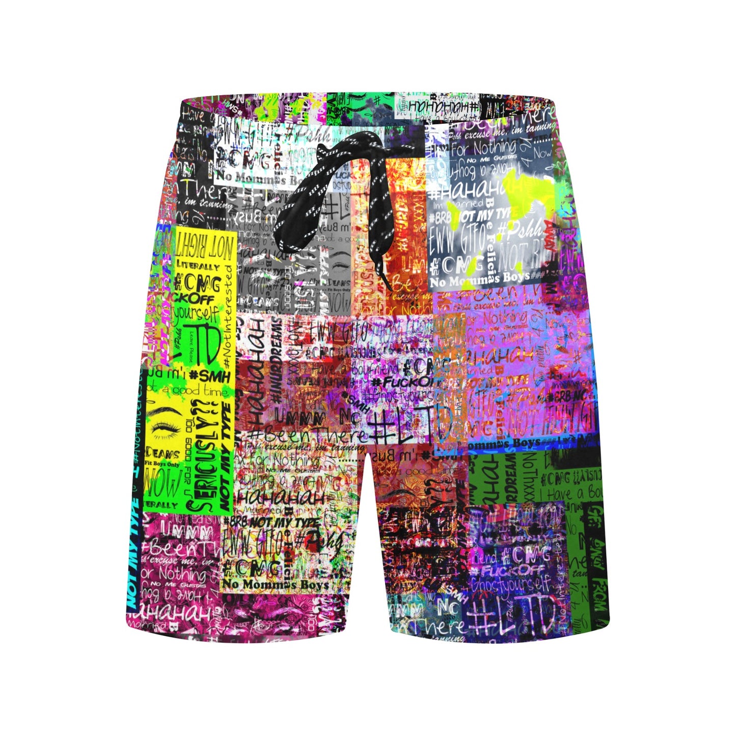 TF Collage 2 Beach Shorts