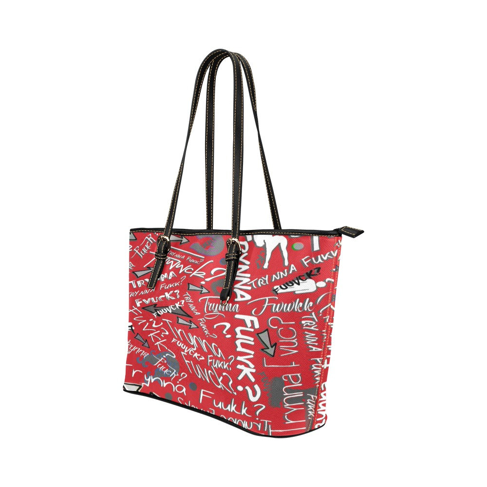 TF Red Tote Bag