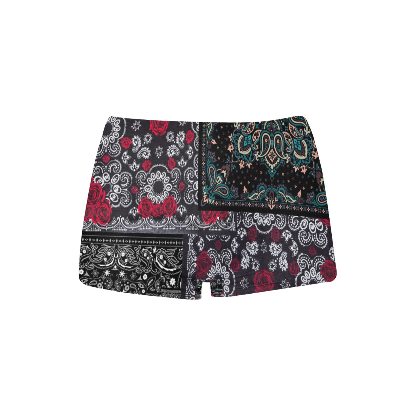 Oriental Paisley Boy Shorts