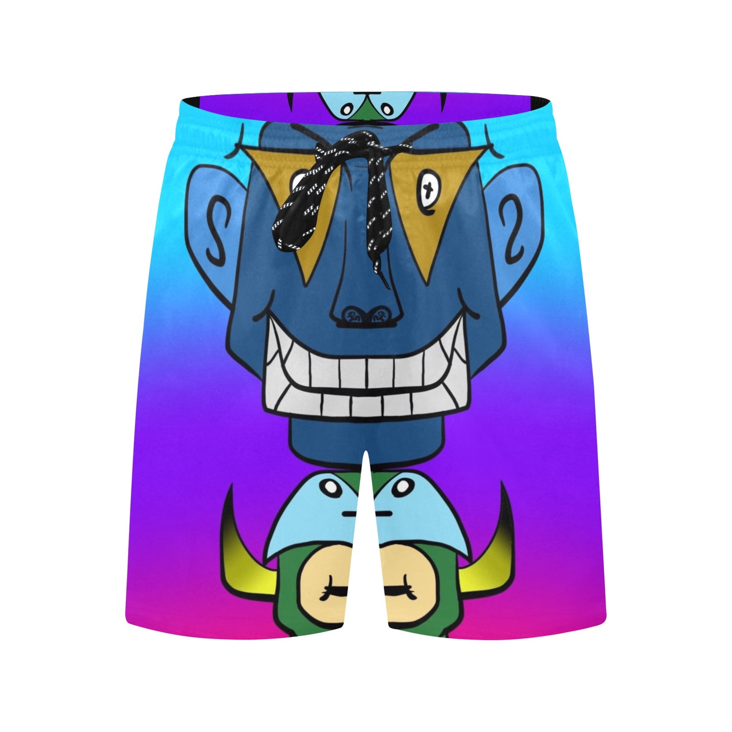 Totem Pole 2 Beach Shorts