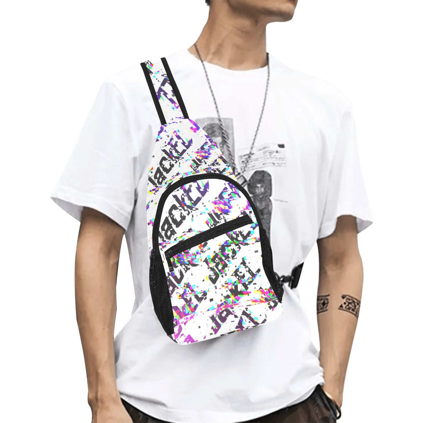 JackEL Glitch Crossbody Bags