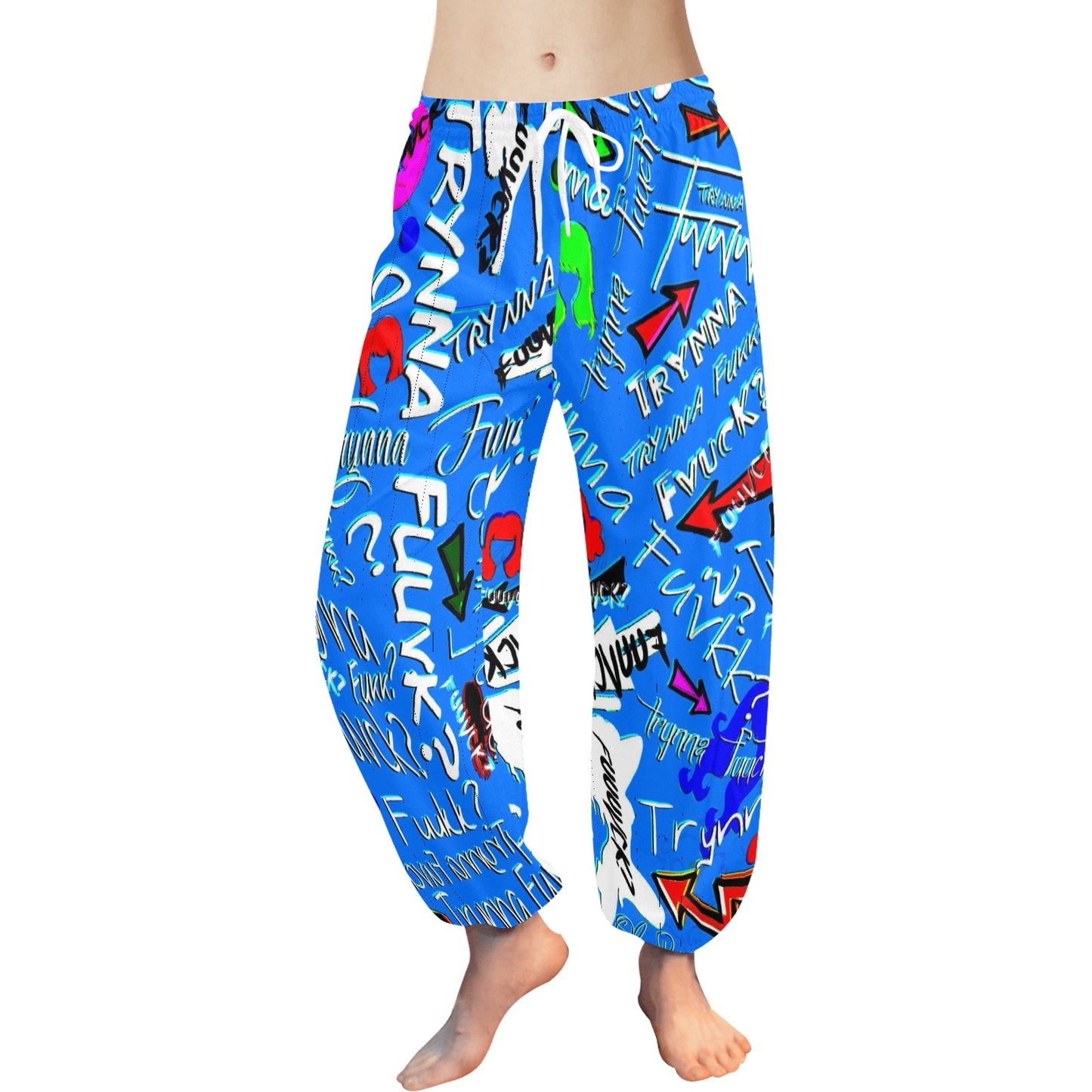 TF Blue Harem Pants