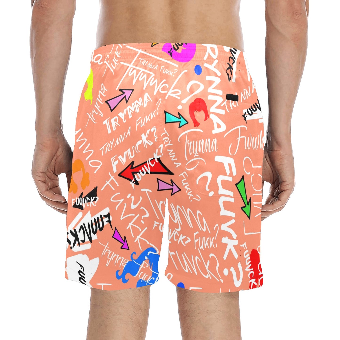 TF Peachy Beach Shorts