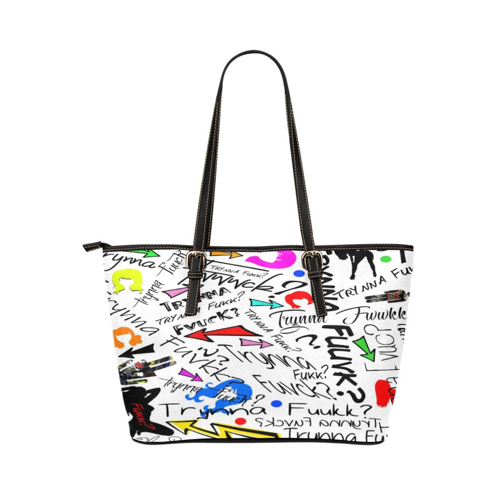 TF White Tote Bag