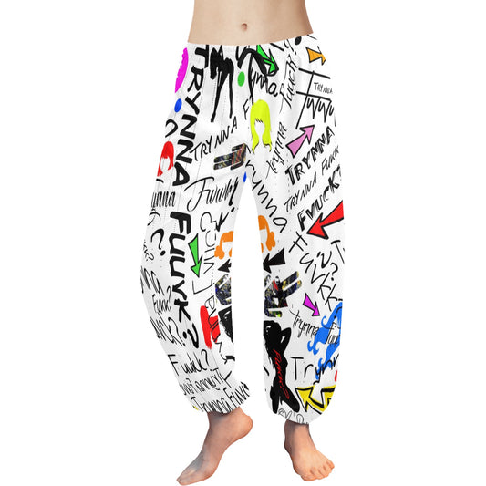 TF White Harem Pants