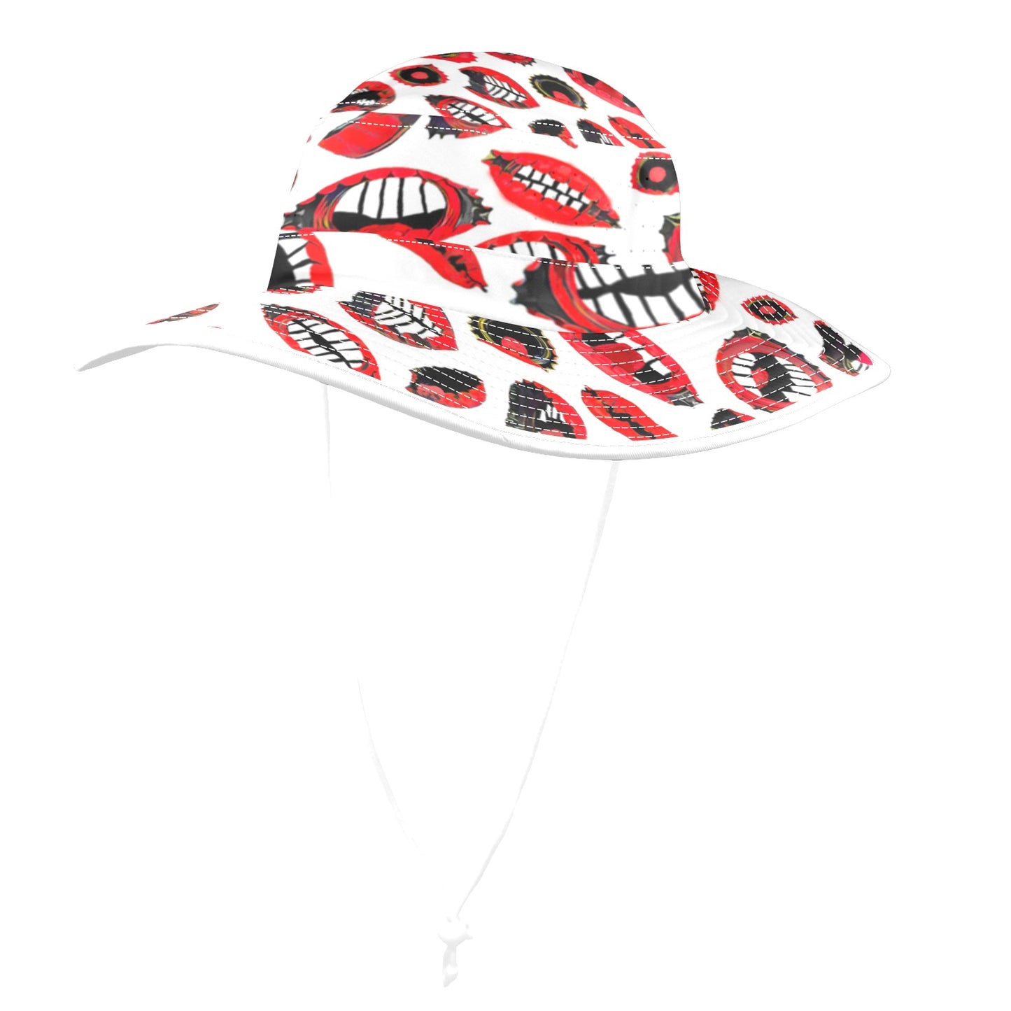 SPU White Mouths Bucket Hat