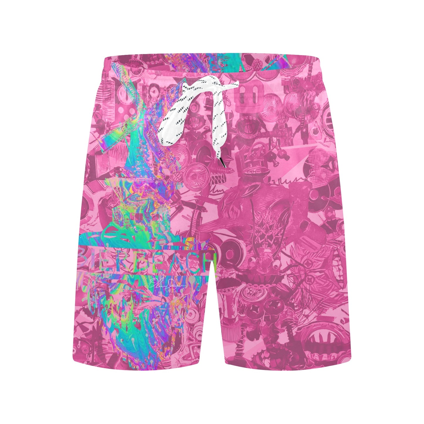 SP Camo Pink Beach Shorts