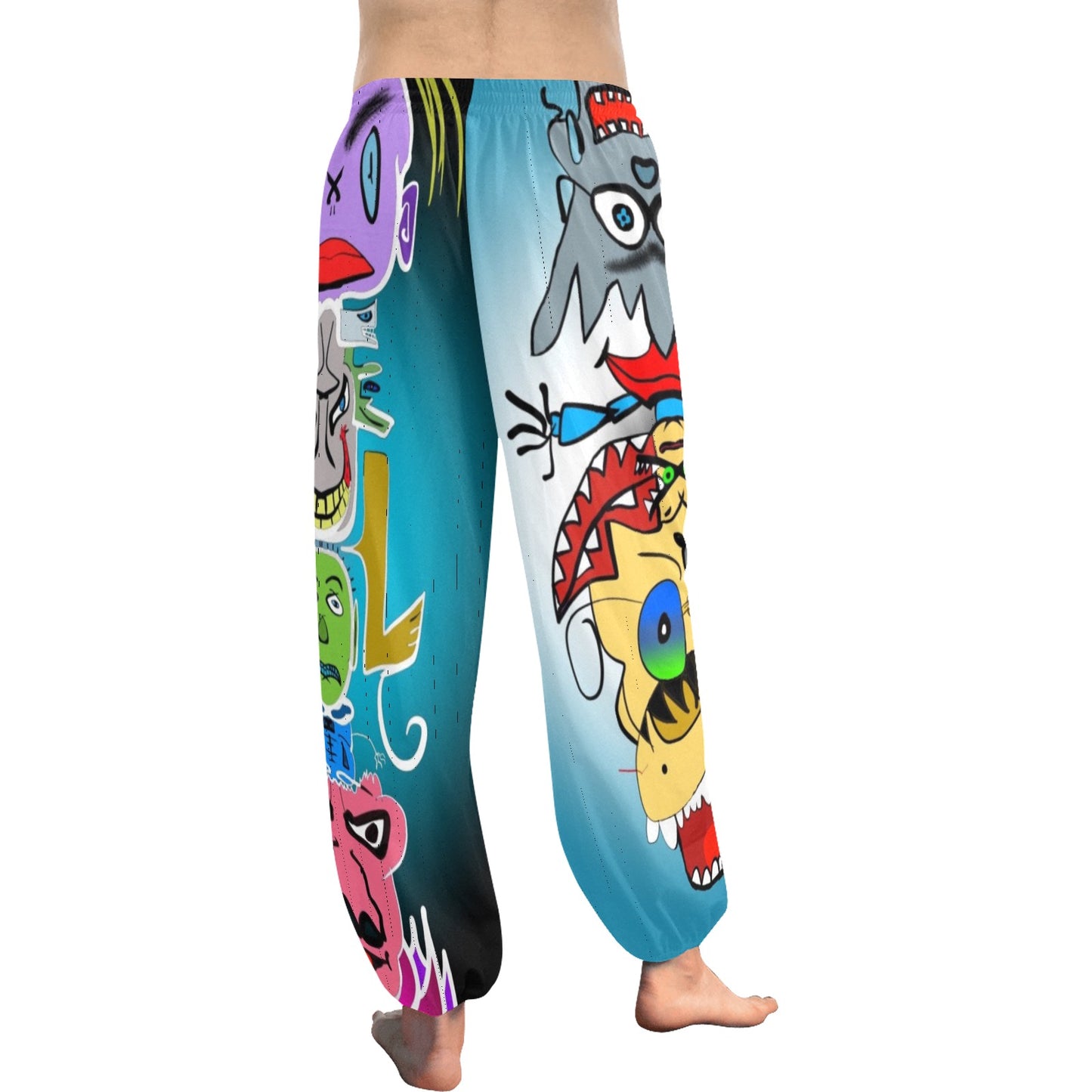 Totem Pole Harem Pants 6