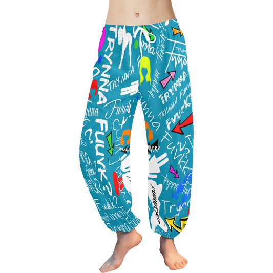 TF Miami Blue Harem Pants