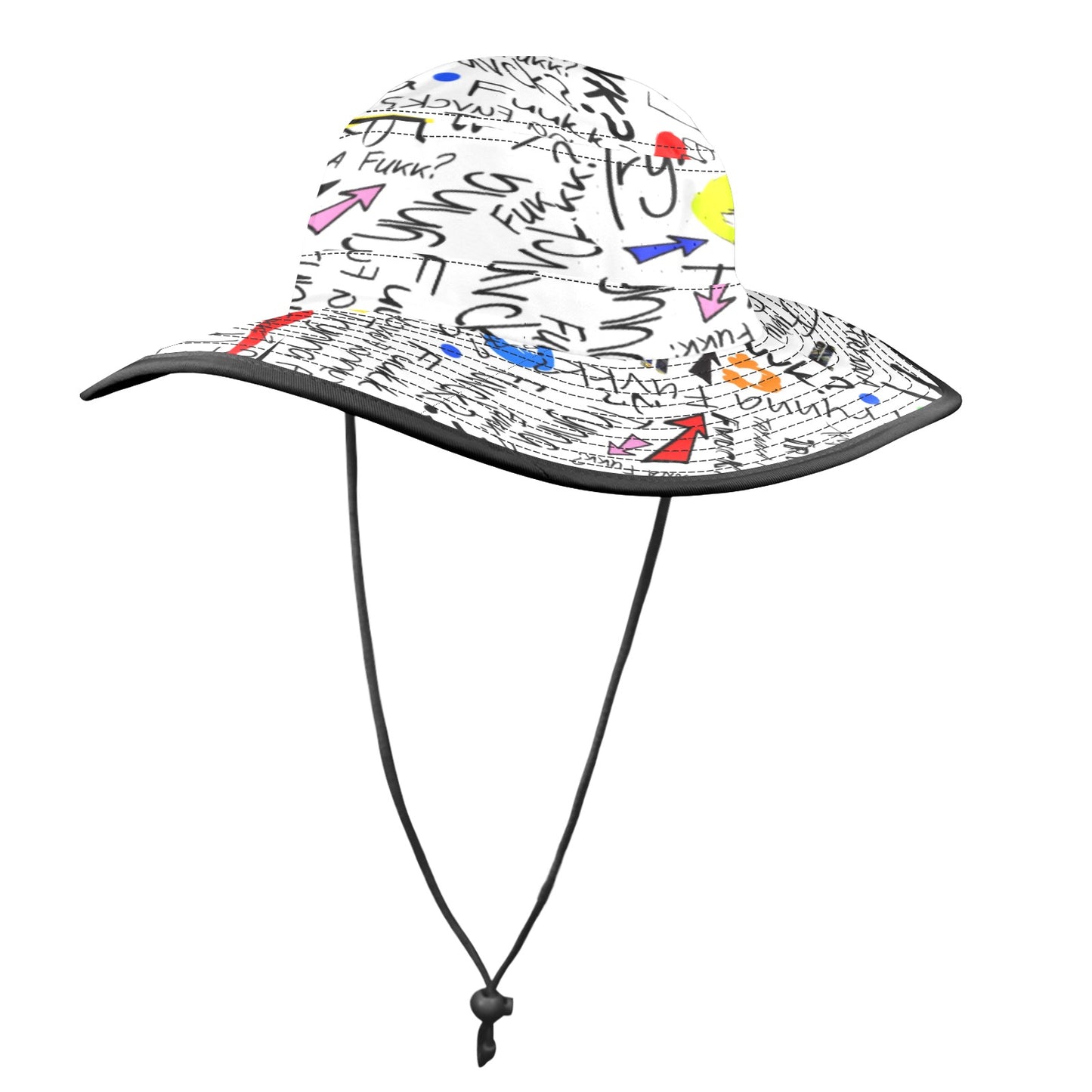 TF White Bucket Hat