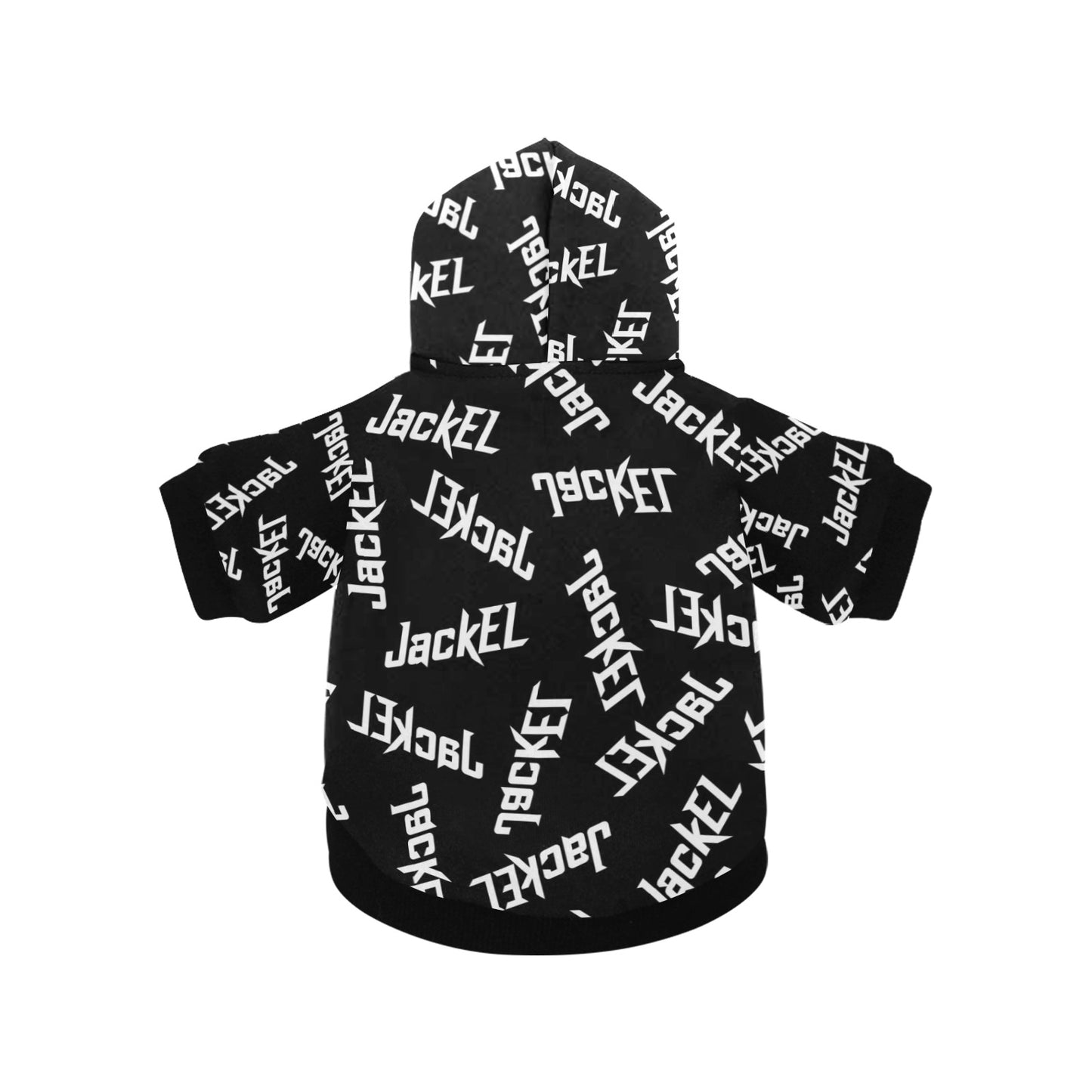 JackEL B&W Dog Hoodie