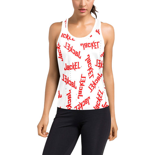 JackEL Red & White Tank