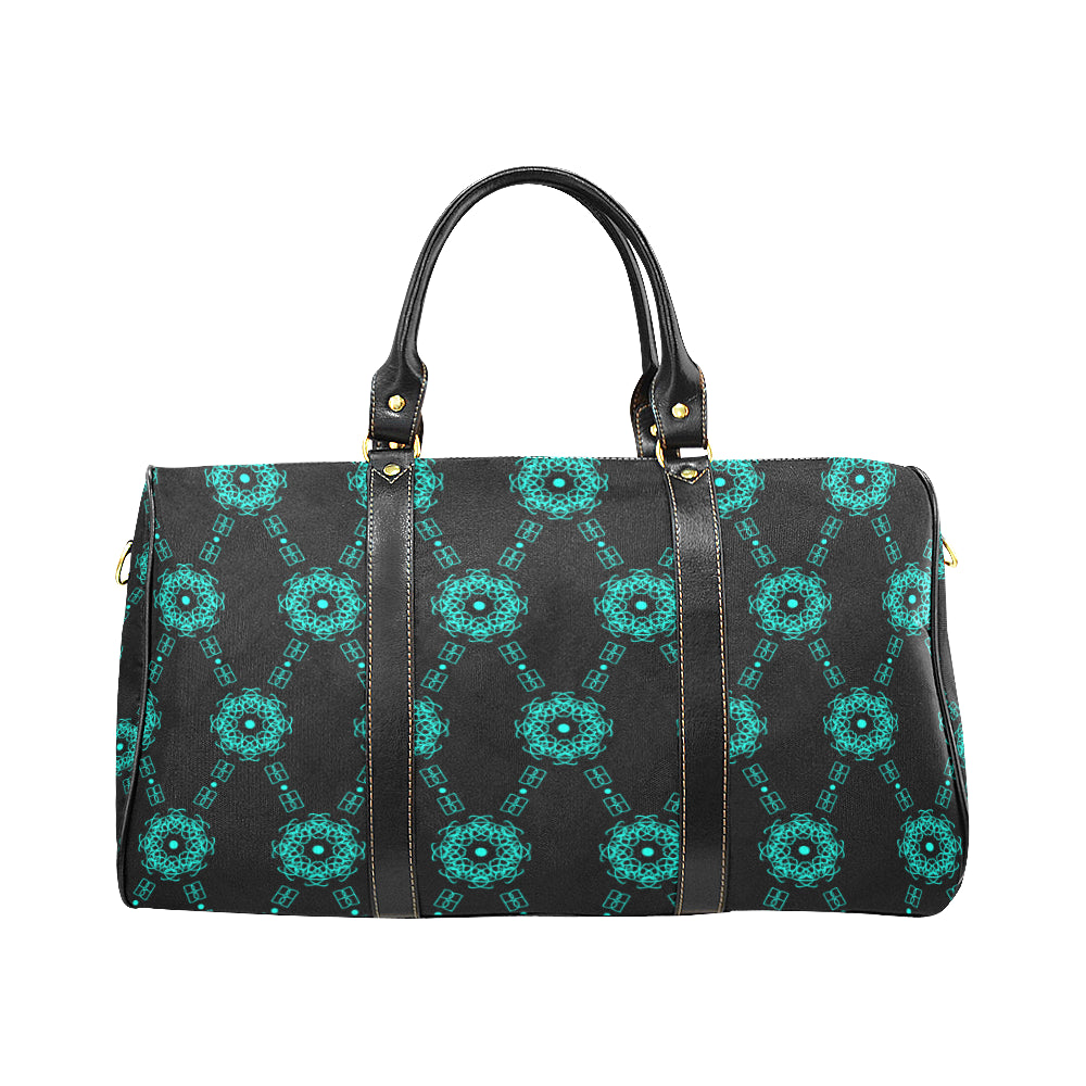 BB Black & Teal Pattern